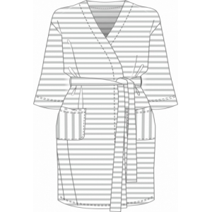 MELADO ХАЛАТ ЖЕНСКИЙ Снежка 6512W-75111.1H-028m