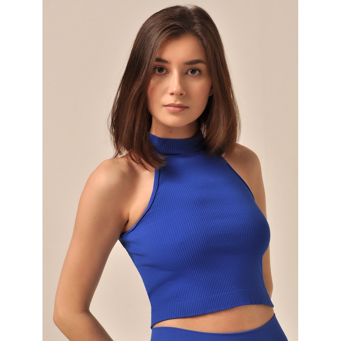 MY Топ женский TO061 TOP SLEEVELESS  RIB (1/100)