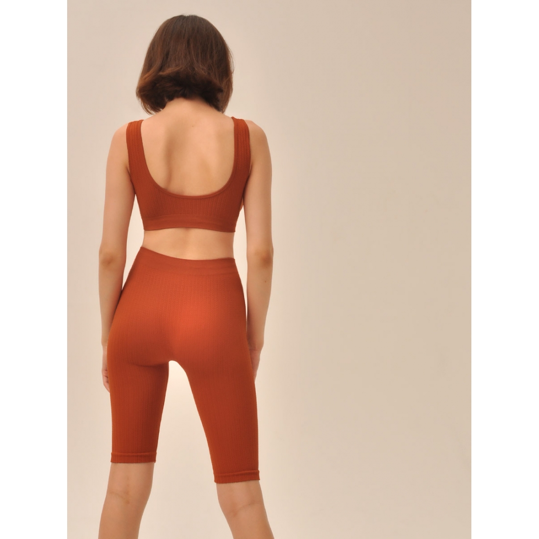 MY Велосипедки  PA894 SHORT LEGGINGS PLAIT (1/100)