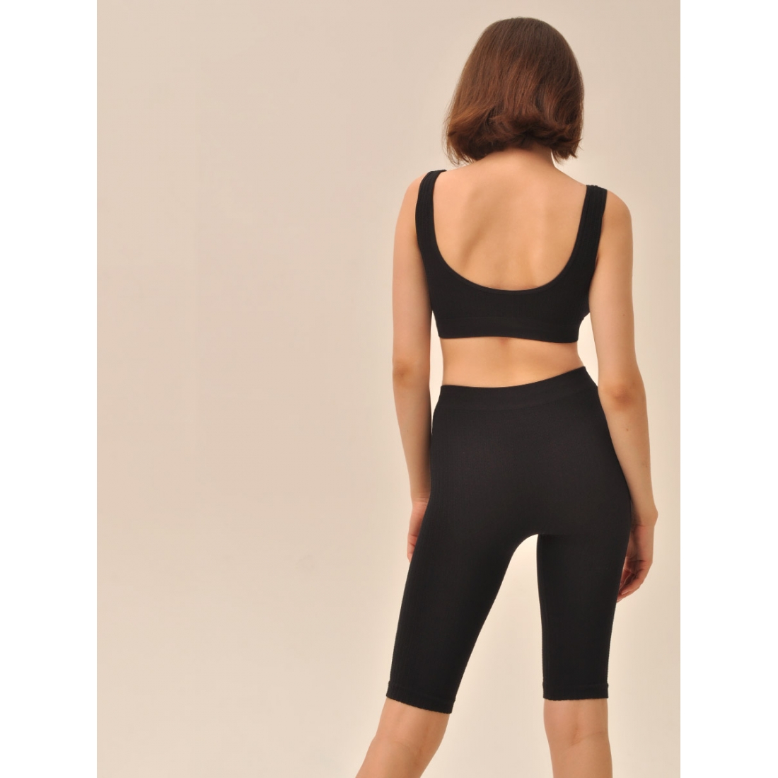 MY Велосипедки  PA894 SHORT LEGGINGS PLAIT (1/100)