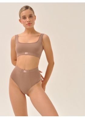 MY Топ на широких бретелях жен. хлопок DT201