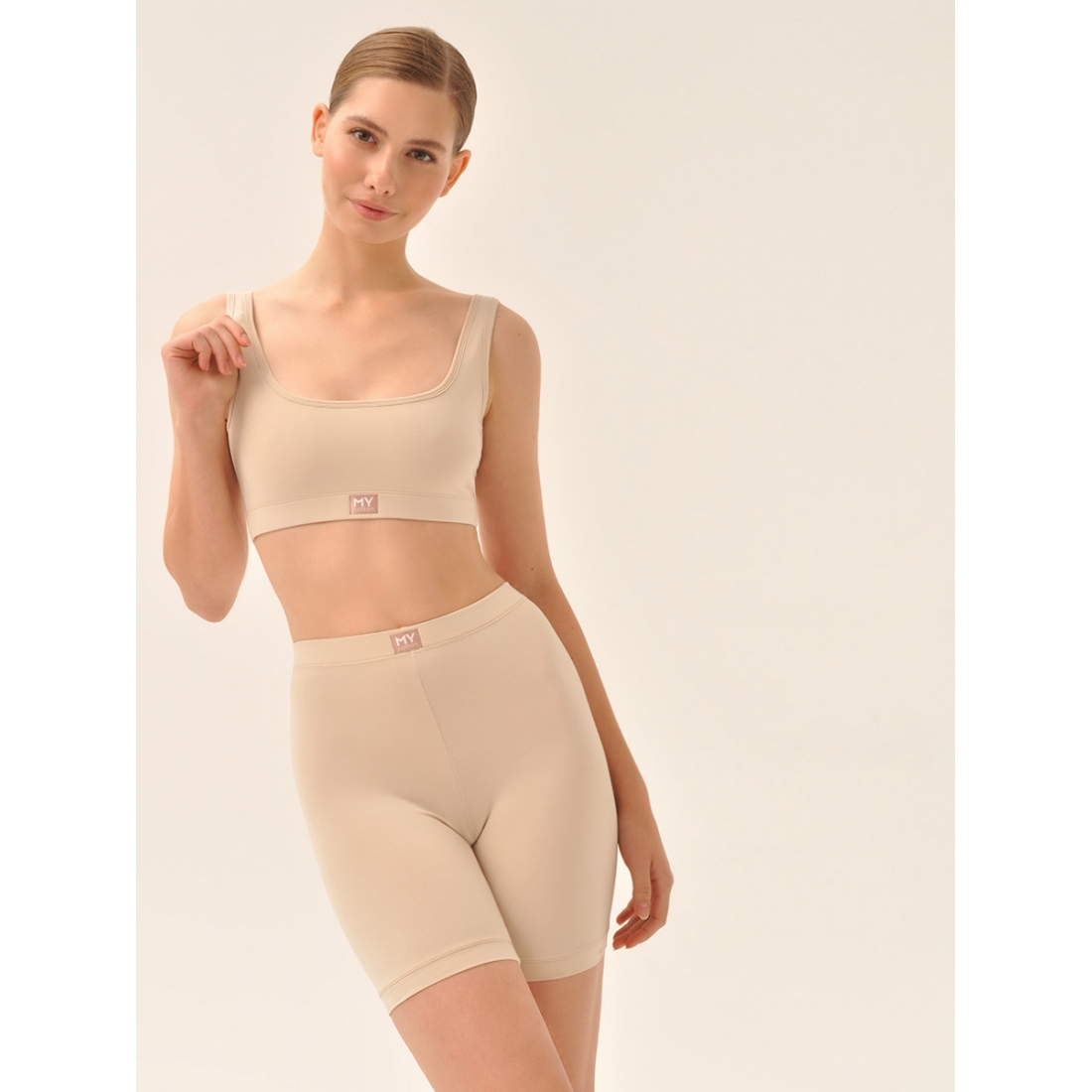 MY Трусы шорты жен. хлопок DS106