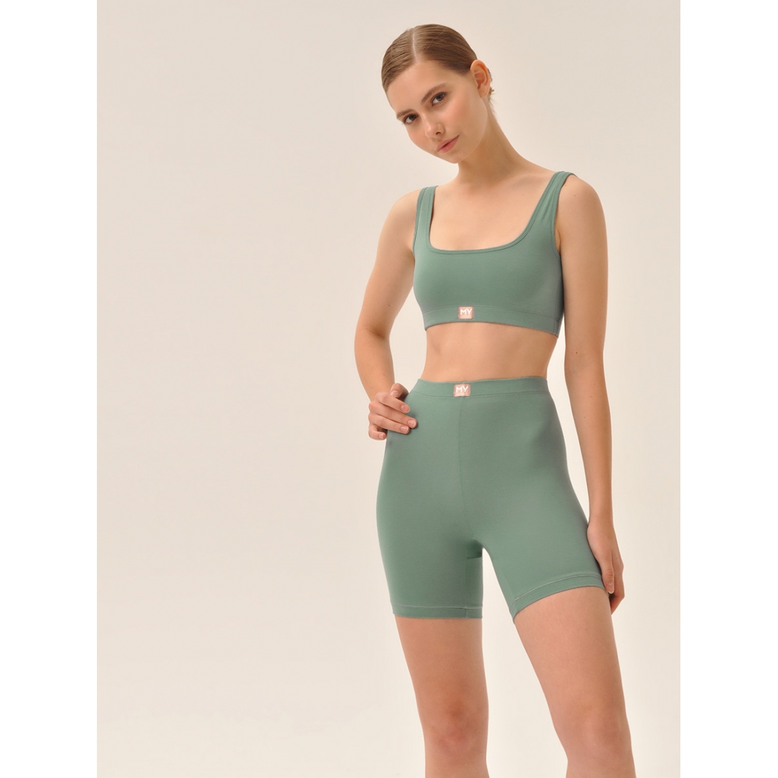 MY Трусы шорты жен. хлопок DS106