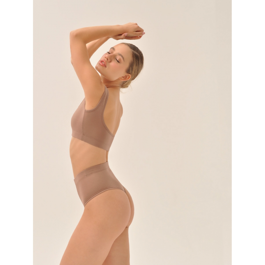 MY Трусы стринги "бойфренды" жен. хлопок DS102