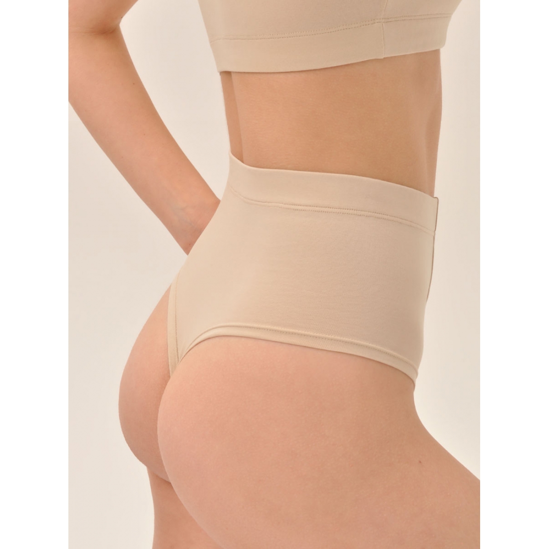 MY Трусы стринги "бойфренды" жен. хлопок DS102