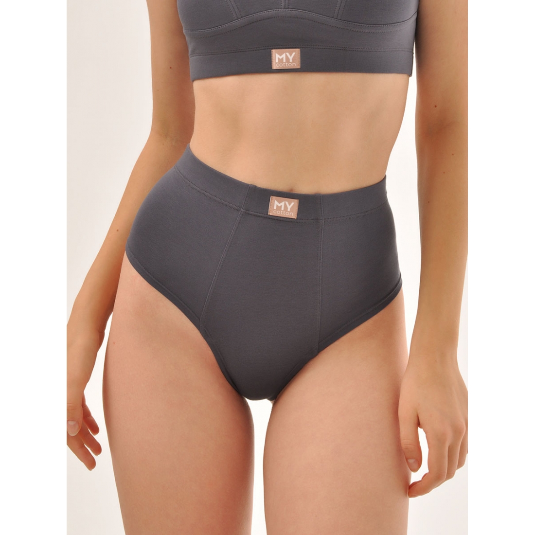 MY Трусы стринги "бойфренды" жен. хлопок DS102