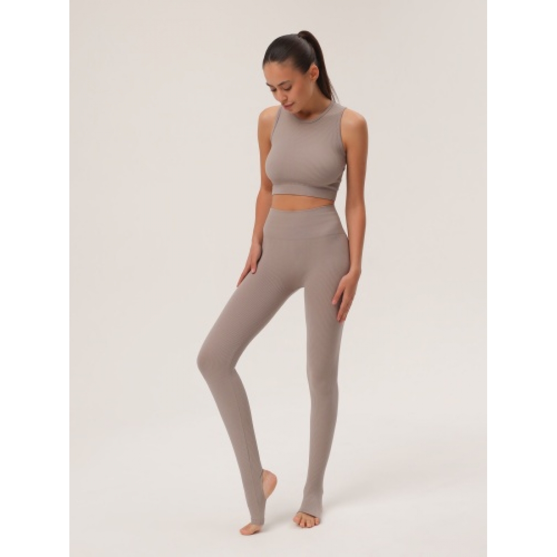 MY Леггинсы PA953 LEGGING WITH HEELL RIB