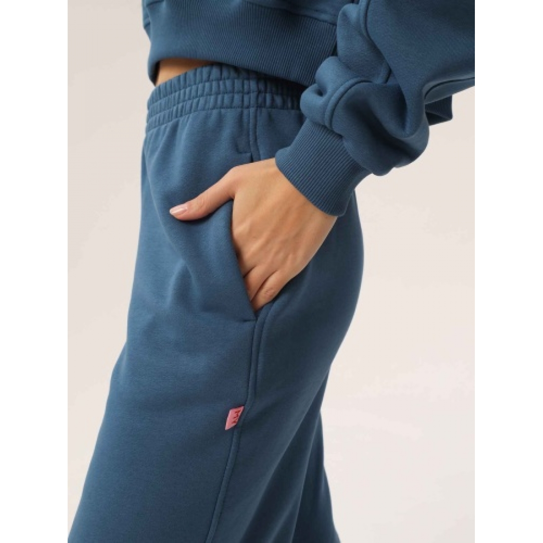 MY Брюки женские свободные с карманами Б302