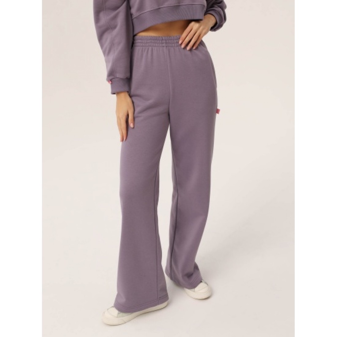 MY Брюки женские свободные с карманами Б302
