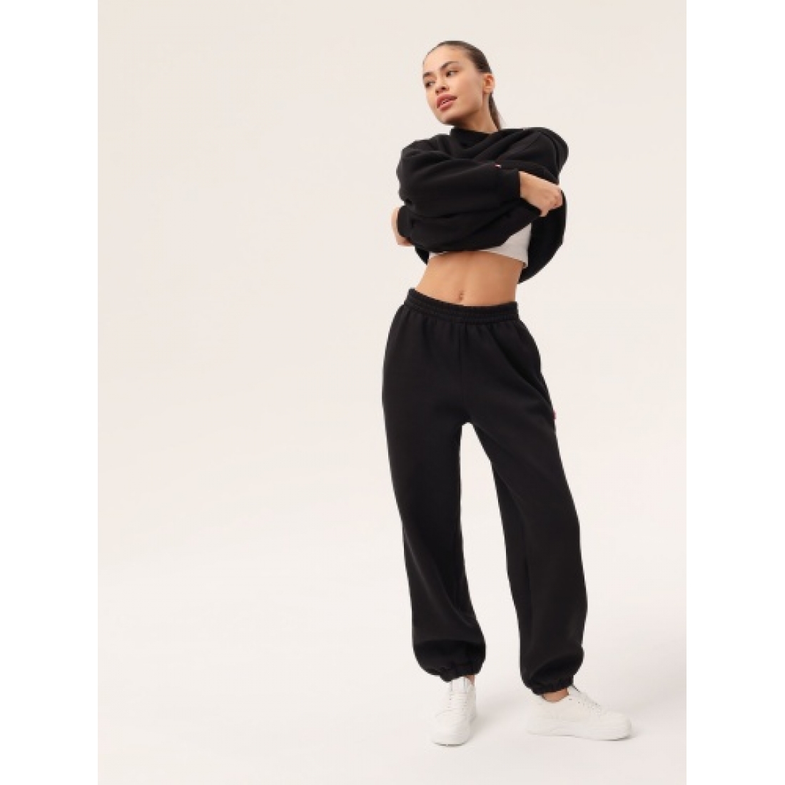 MY Брюки жен. утепленные с/н с манжетами БН303