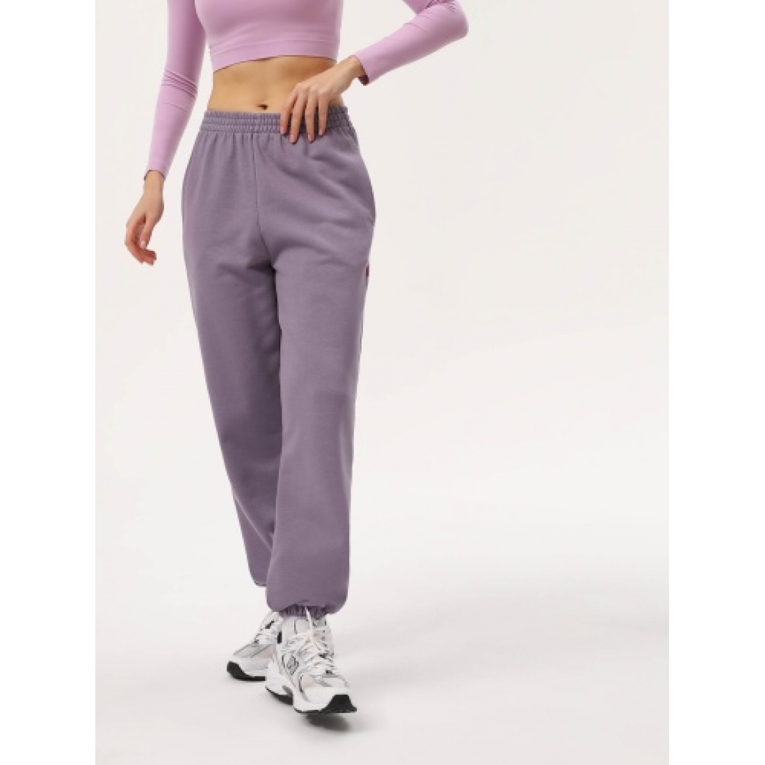 MY Брюки женские свободные с манжетами Б304