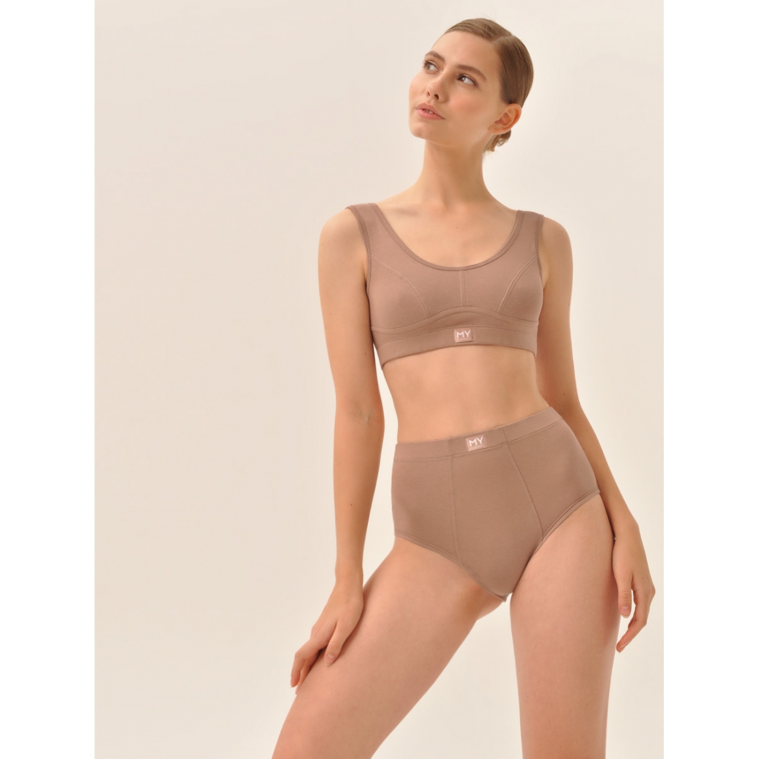 MY Трусы слипы "бойфренды" жен. хлопок DS103