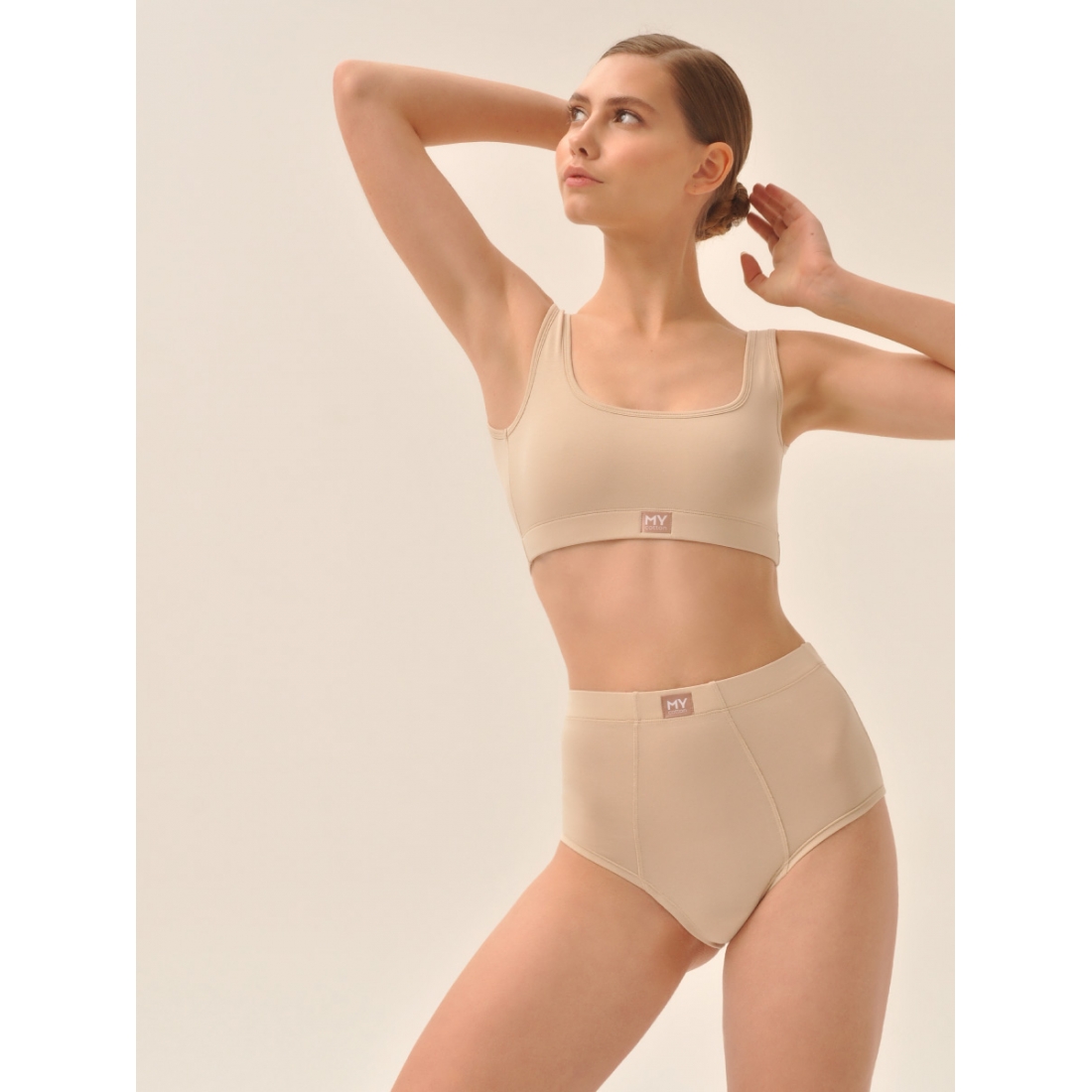 MY Трусы слипы "бойфренды" жен. хлопок DS103