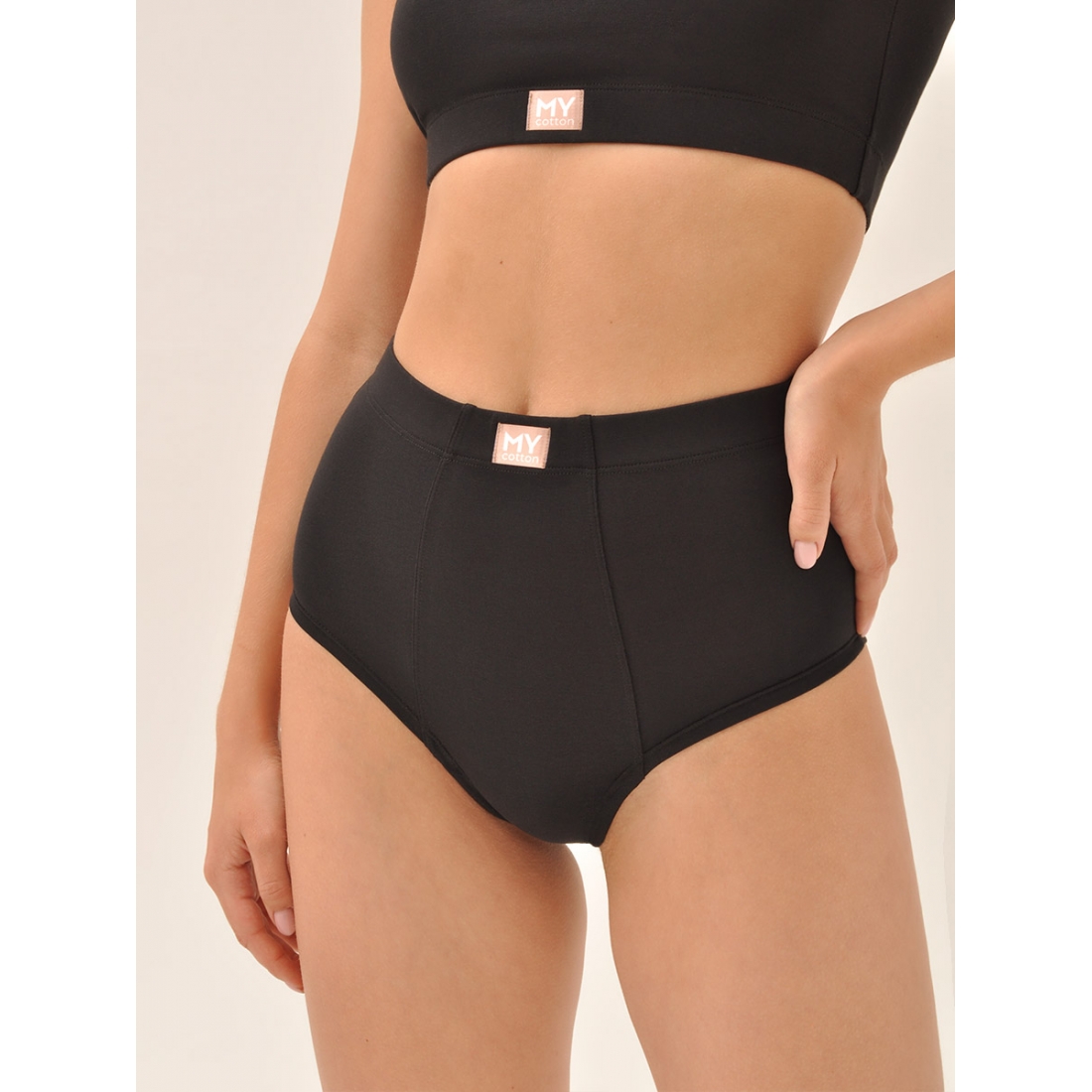 MY Трусы слипы "бойфренды" жен. хлопок DS103