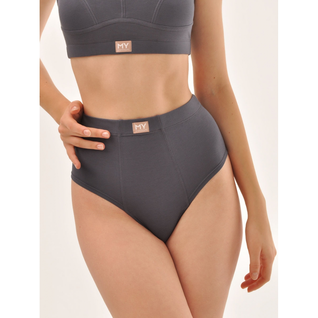 MY Трусы слипы "бойфренды" жен. хлопок DS103