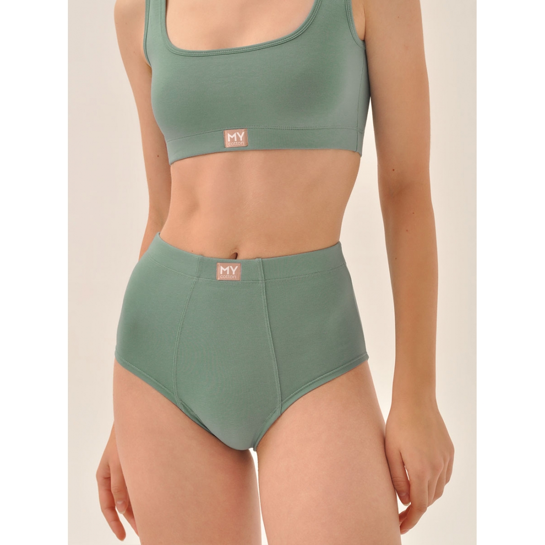 MY Трусы слипы "бойфренды" жен. хлопок DS103