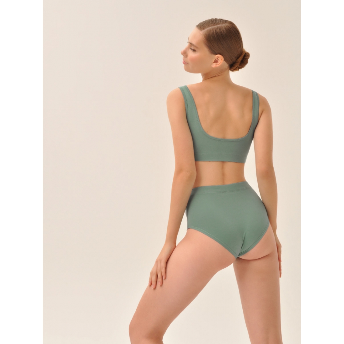 MY Трусы слипы "бойфренды" жен. хлопок DS103