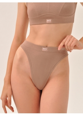 MY Трусы стринги высокие жен. хлопок DS105 MY Трусы стринги высокие жен. хлопок DS105