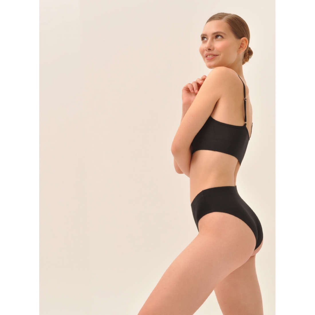 MY Топ на тонких бретелях жен. хлопок DT200