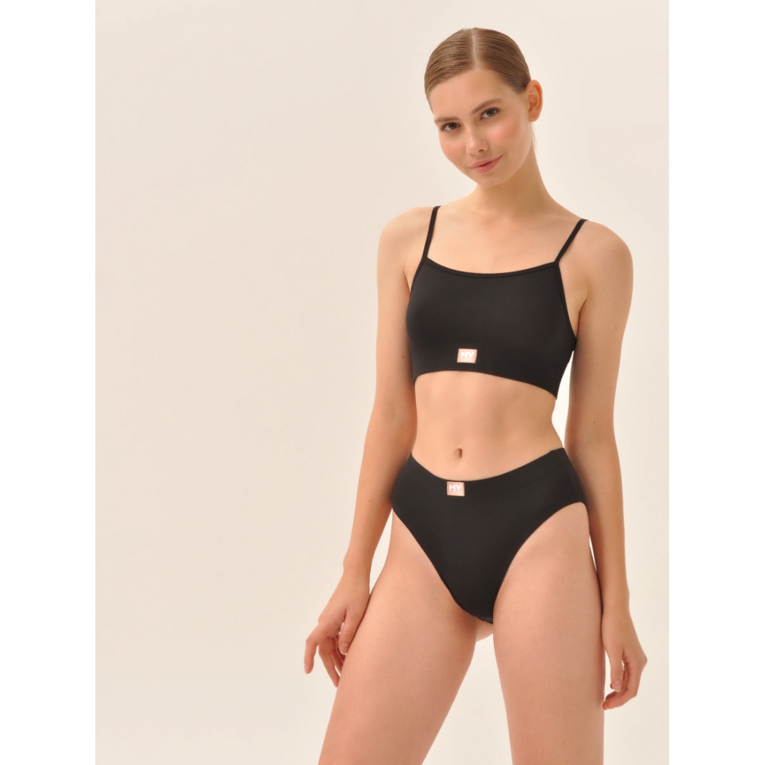 MY Топ на тонких бретелях жен. хлопок DT200