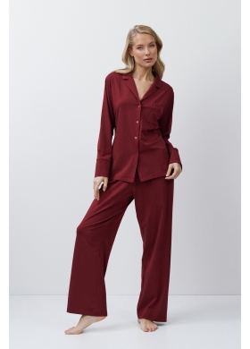 CADANCE BURGUNDY Пижама женская со штанами CADANCE BURGUNDY Пижама женская со штанами