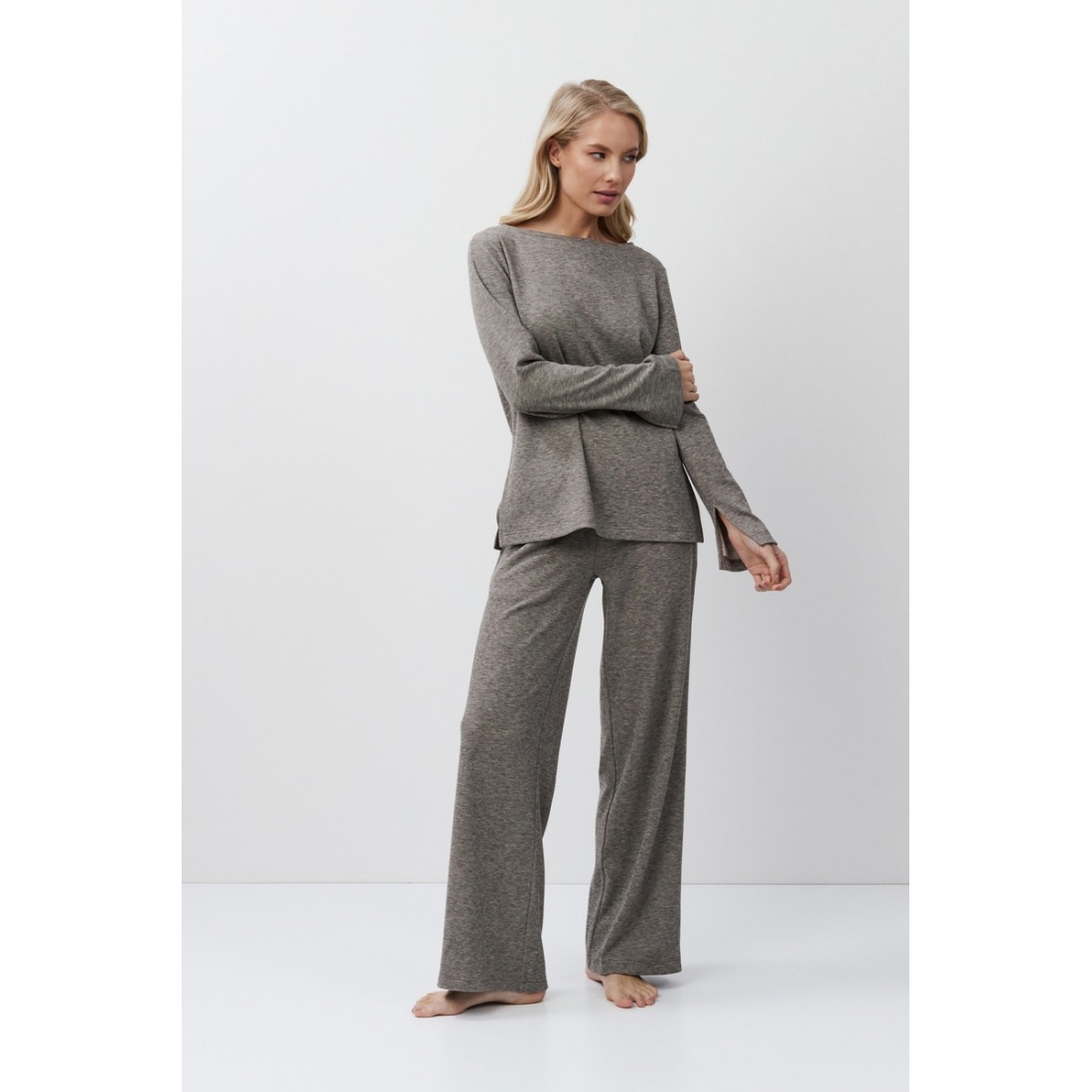DAVINA SET BROWN Комплект женский со штанами