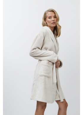 EVA BEIGE (CREME) Халат женский