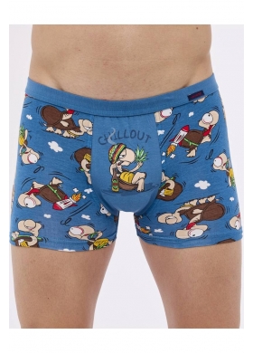 280-7 TATTOO MINI Облегающие боксеры