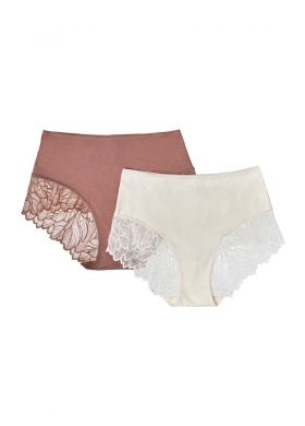 42146 PINKY Трусы высокие 2 шт. в упаковке