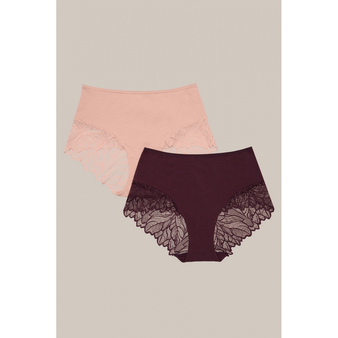 42146 PINKY Трусы высокие 2 шт. в упаковке