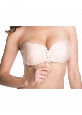 BS-05 WOW! Бюстгальтер невидимка тканевый без бретелей