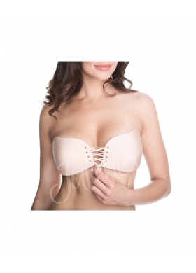 BS-05 WOW! Бюстгальтер невидимка тканевый без бретелей