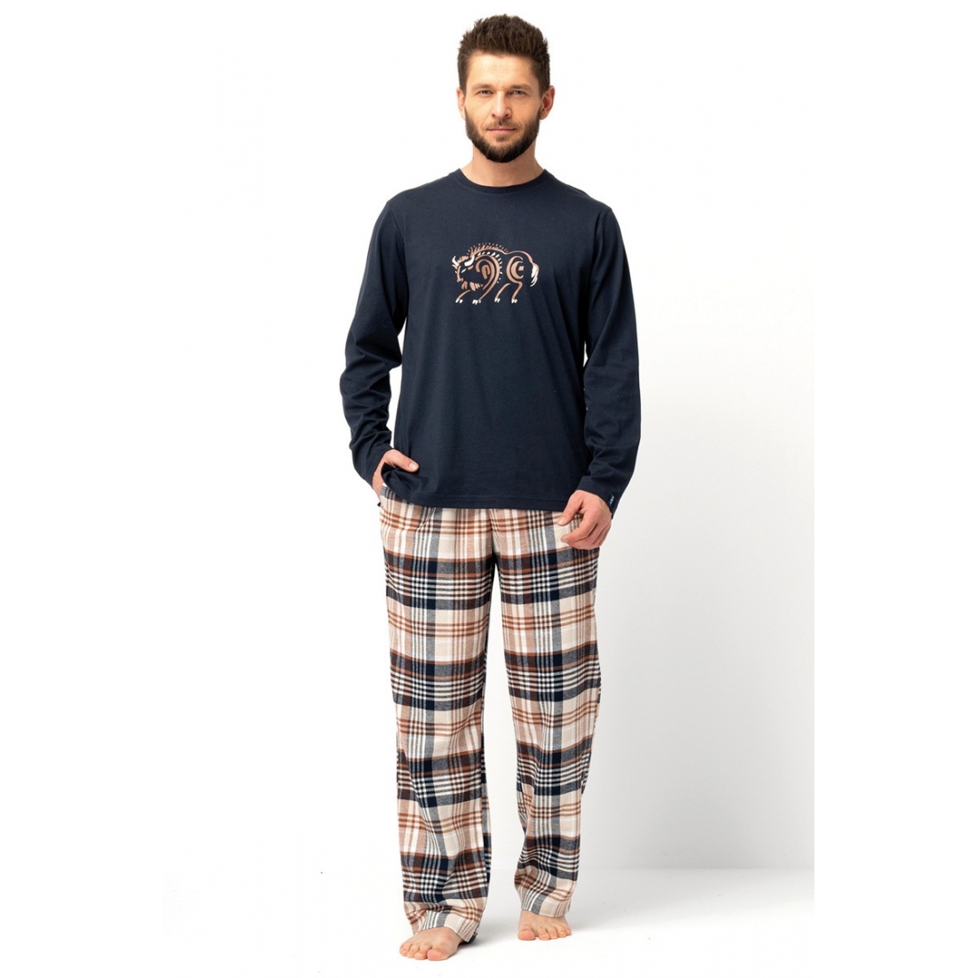 MNS 444 Пижама мужская со штанами