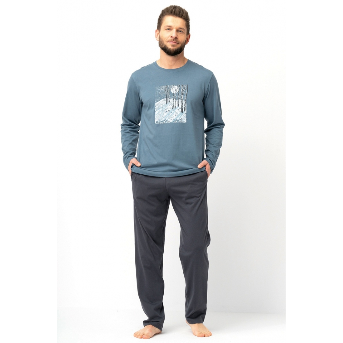 MNS 627 Пижама мужская со штанами