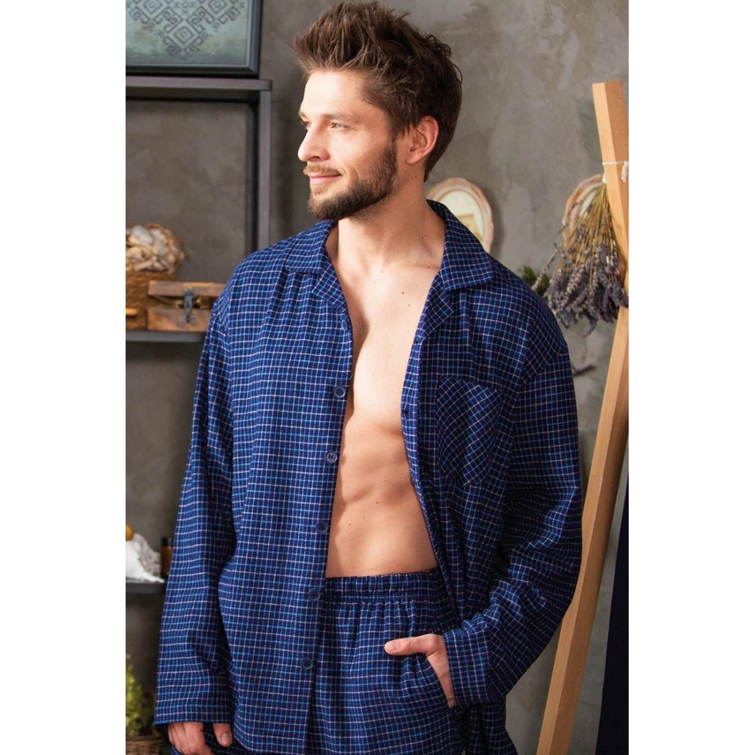 MNS 457 Пижама мужская со штанами