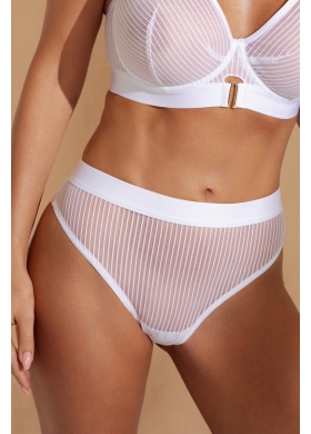 1215/2-B LOU LIGHT WHITE Трусы бразильяно