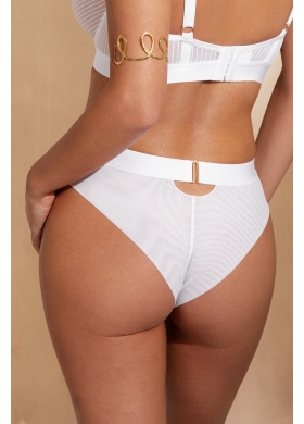 1215/2-B LOU LIGHT WHITE Трусы бразильяно