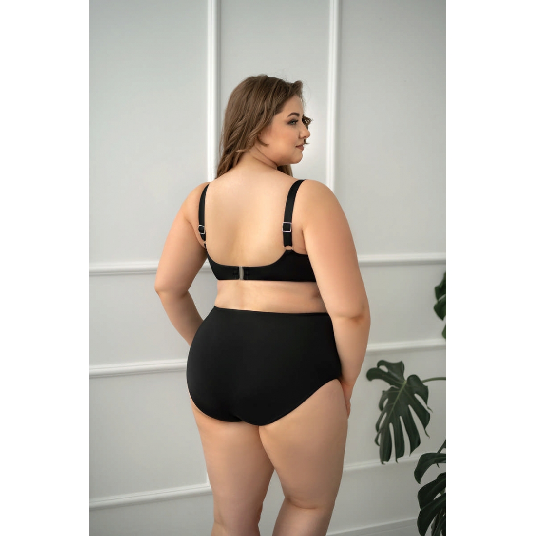 BEACH BLACK Briefshighwaist Трусы купальные