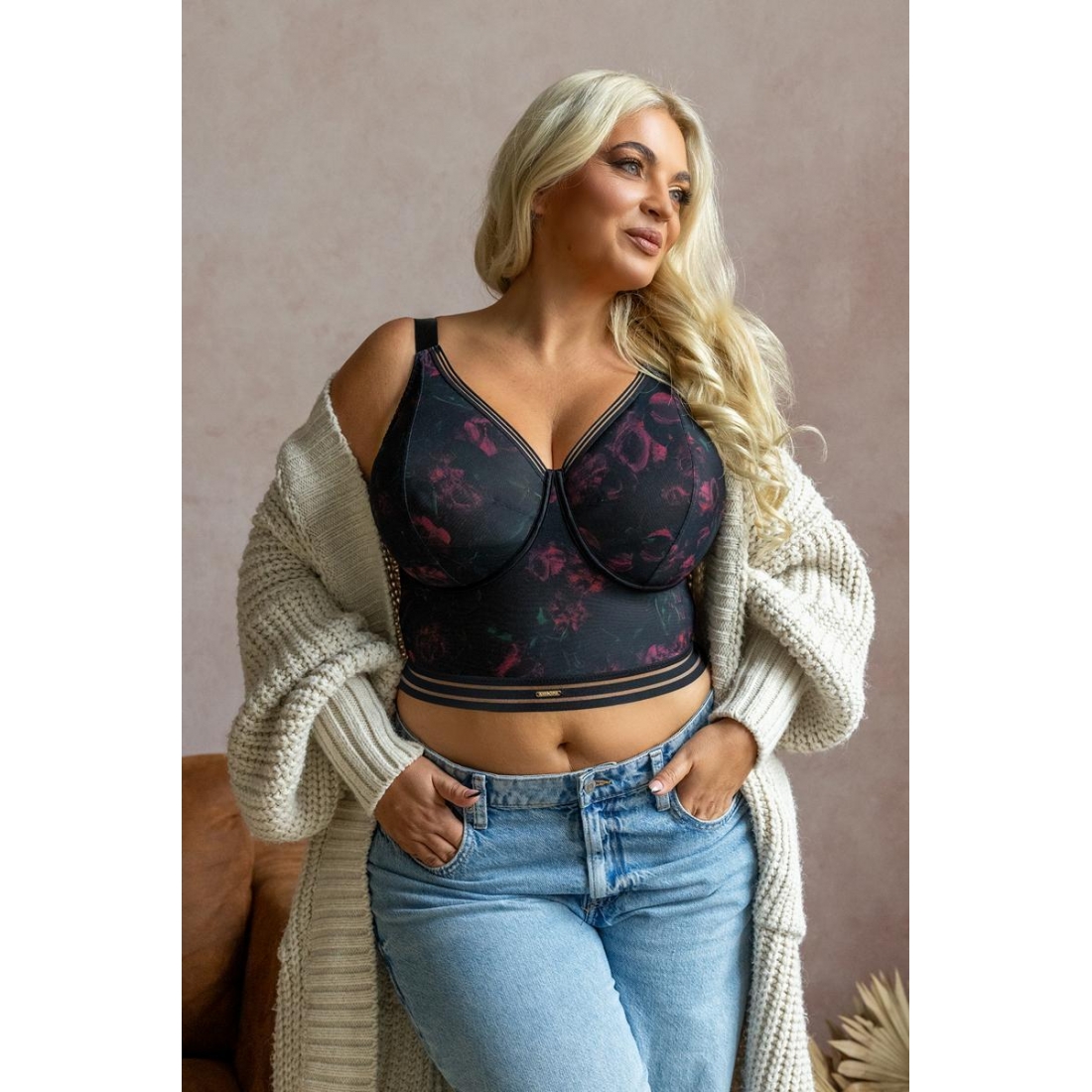 BLOSSOM Softbralette longline Бюст