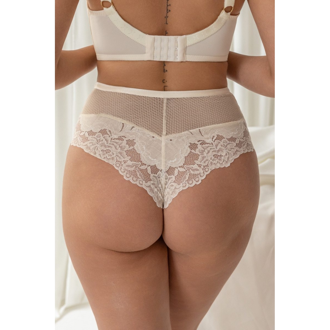 COTTON FLOWER Stringshortshighwaist Трусы высокие стринги