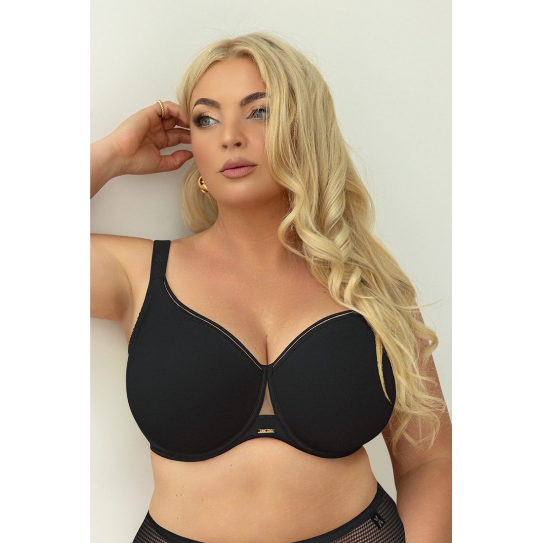 COTTON FLOWER BLACK Soft Pro Comfort Бюст