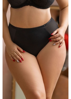 FORTUNA COMFORT BLACK Briefshighwaist Light Трусы высокие