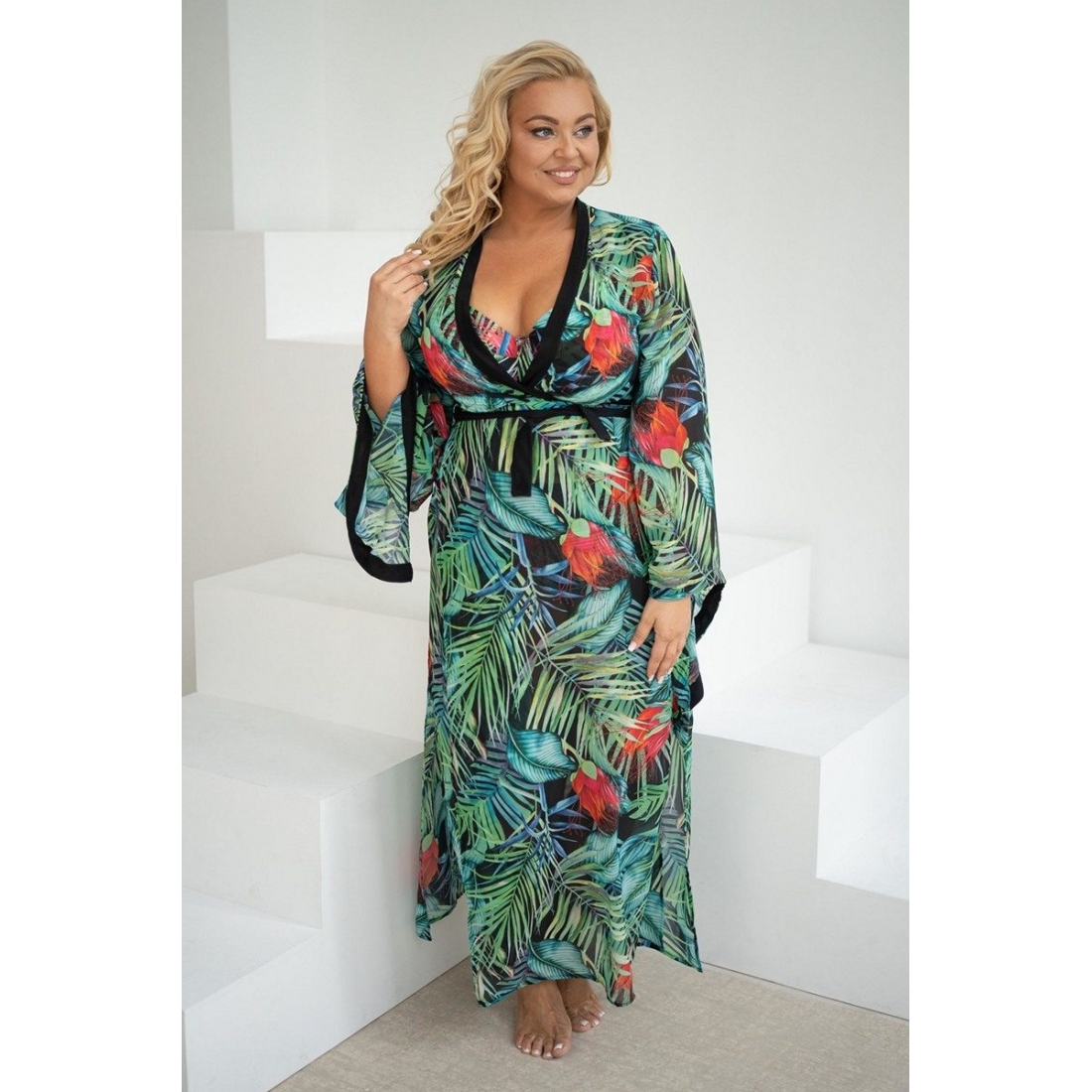 JUNGLE Kimono Халат пляжный