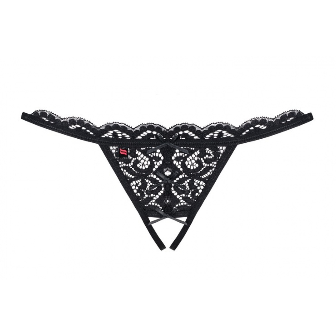 831 Thong crotchless Трусы стринги