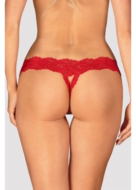 AMOR CHERRIS Thong crotchless Трусы стринги
