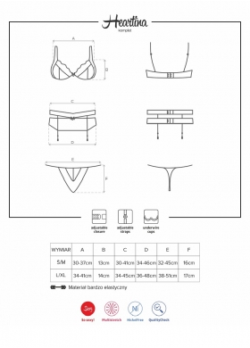 HEARTINA Set Комплект из 3 частей