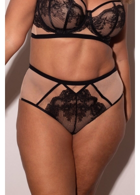 BELINDA BLACK Трусы высокие