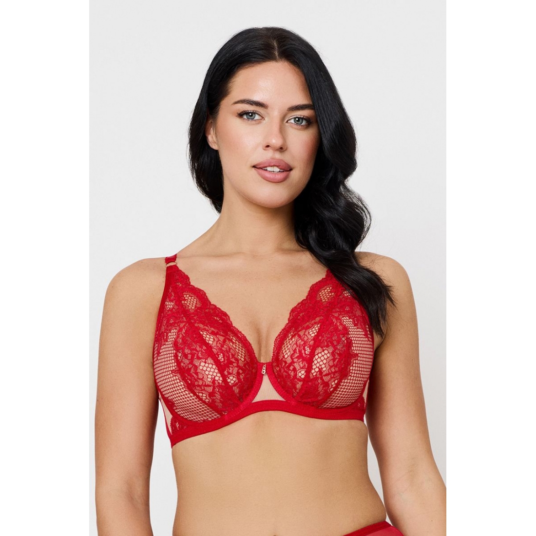 BELINDA RED Bralette soft Бюст