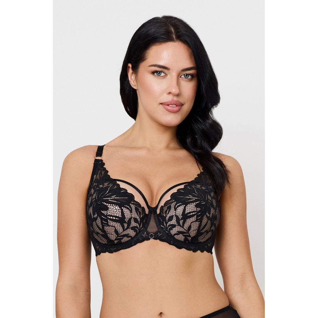 BELLA BLACK NEW Semi Soft Бюст