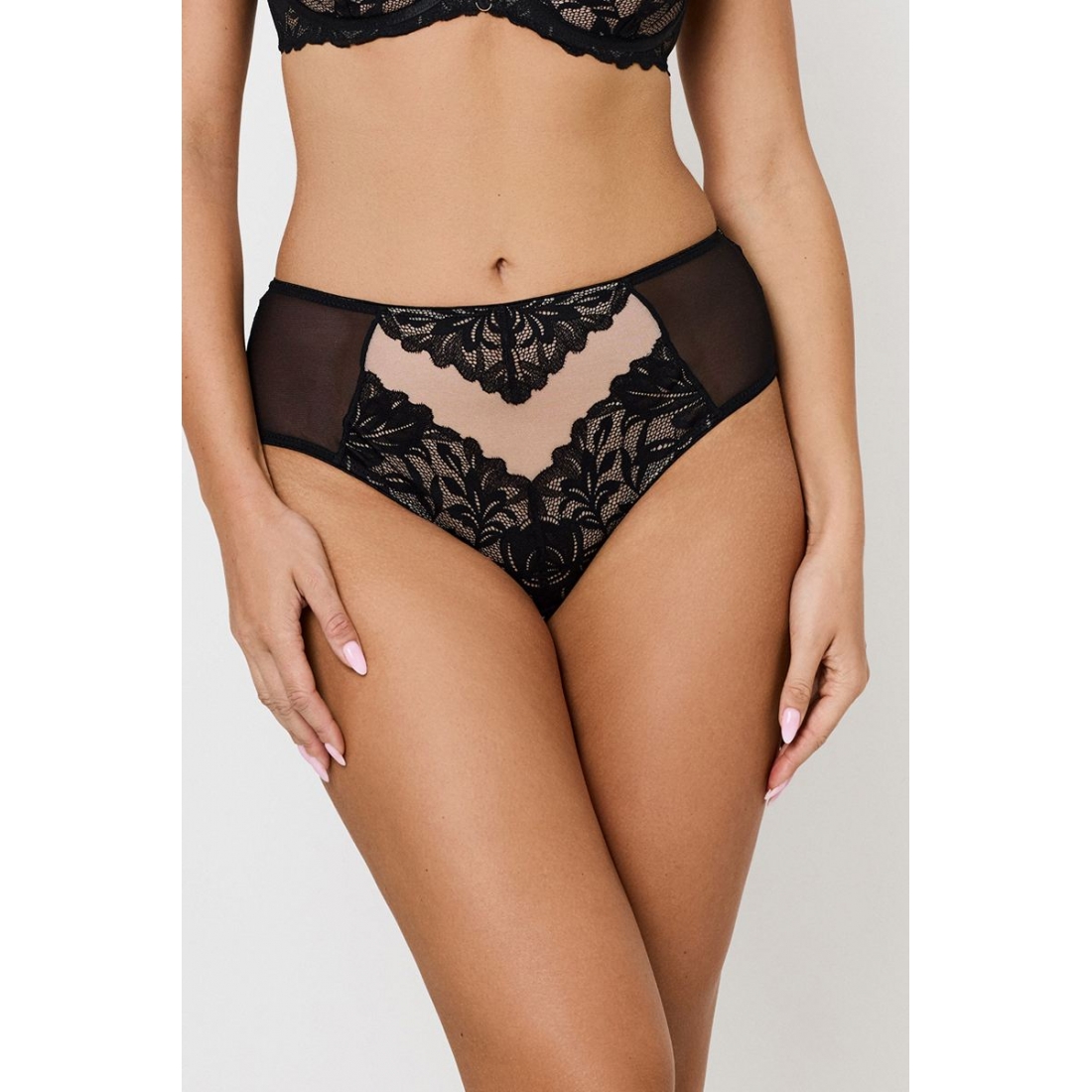 BELLA BLACK NEW Трусы высокие